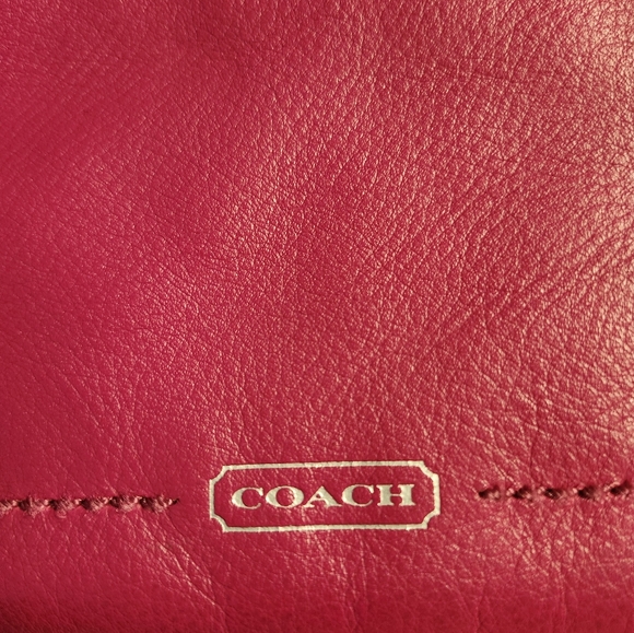 Coach Corner Zip Wristlet-Pink - Picture 4 of 4